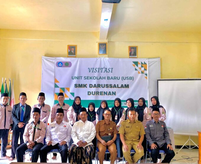 Visitasi USB 2025: SMK Darussalam Durenan Dikunjungi Tim Asesor dan Kepala Sekolah Mitra