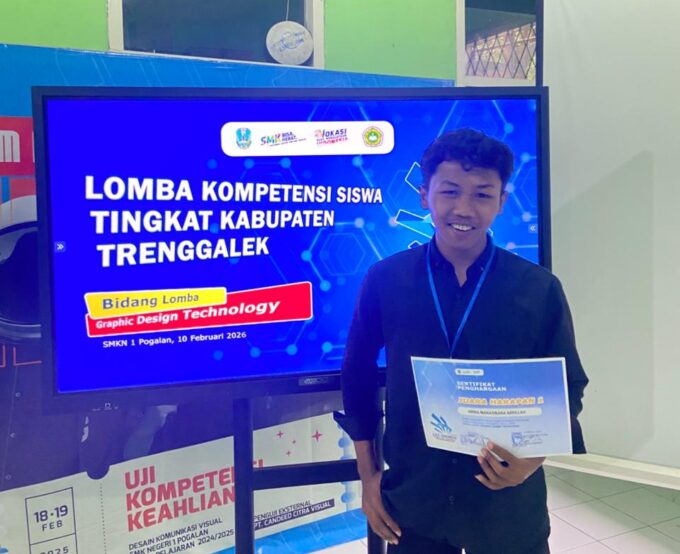 Siswa SMK Darussalam Durenan Torehkan Prestasi di LKS Kabupaten Trenggalek 2026