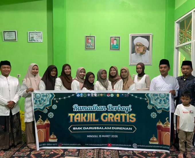 Hangatnya Kebersamaan Ramadhan, SMK Darussalam Durenan Gelar Buka Bersama